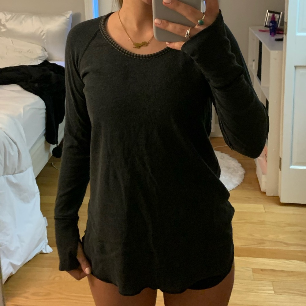 lululemon grey long sleeve